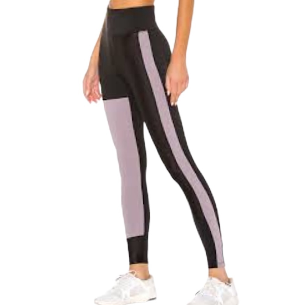 Alala Revolve Patchwork Leggings in Haze SZ S EUC